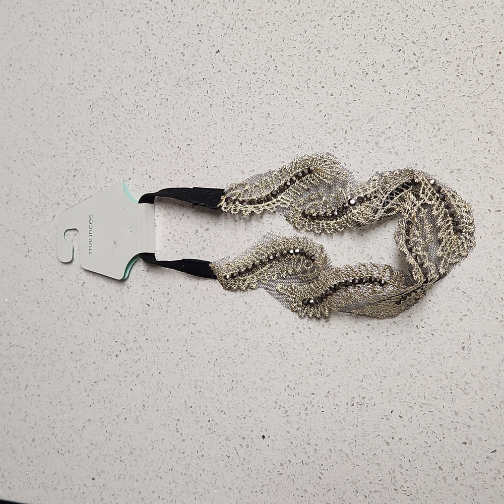 Maurices NWT Blingy Stretch Fashion Statement Headband